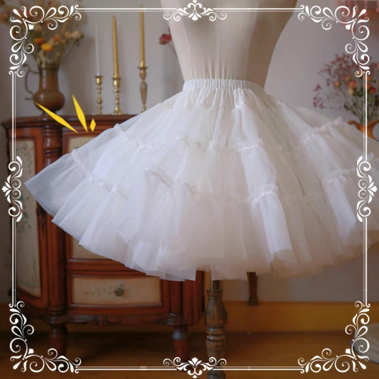 45cm Catwalk Puffy Petticoat Customizable (white) 33056:459352
