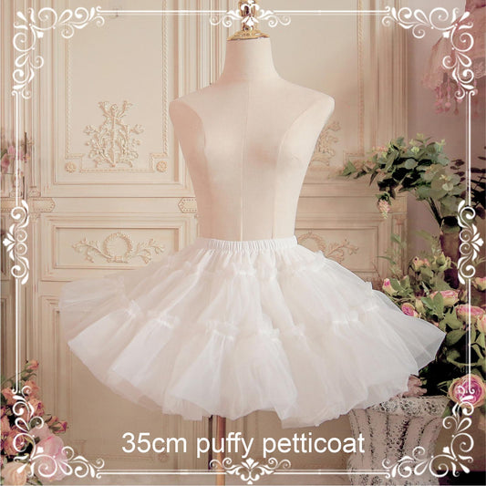 35cm Puffy Lolita Petticoat Customizable (white) 33014:456446