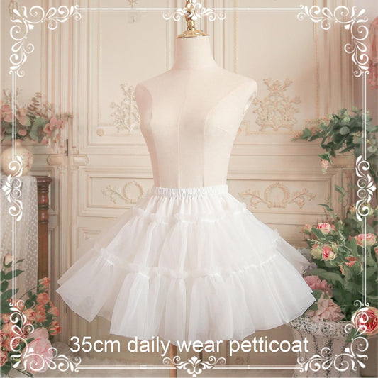 35cm Daily Lolita Petticoat Customizable (white) 32918:456392