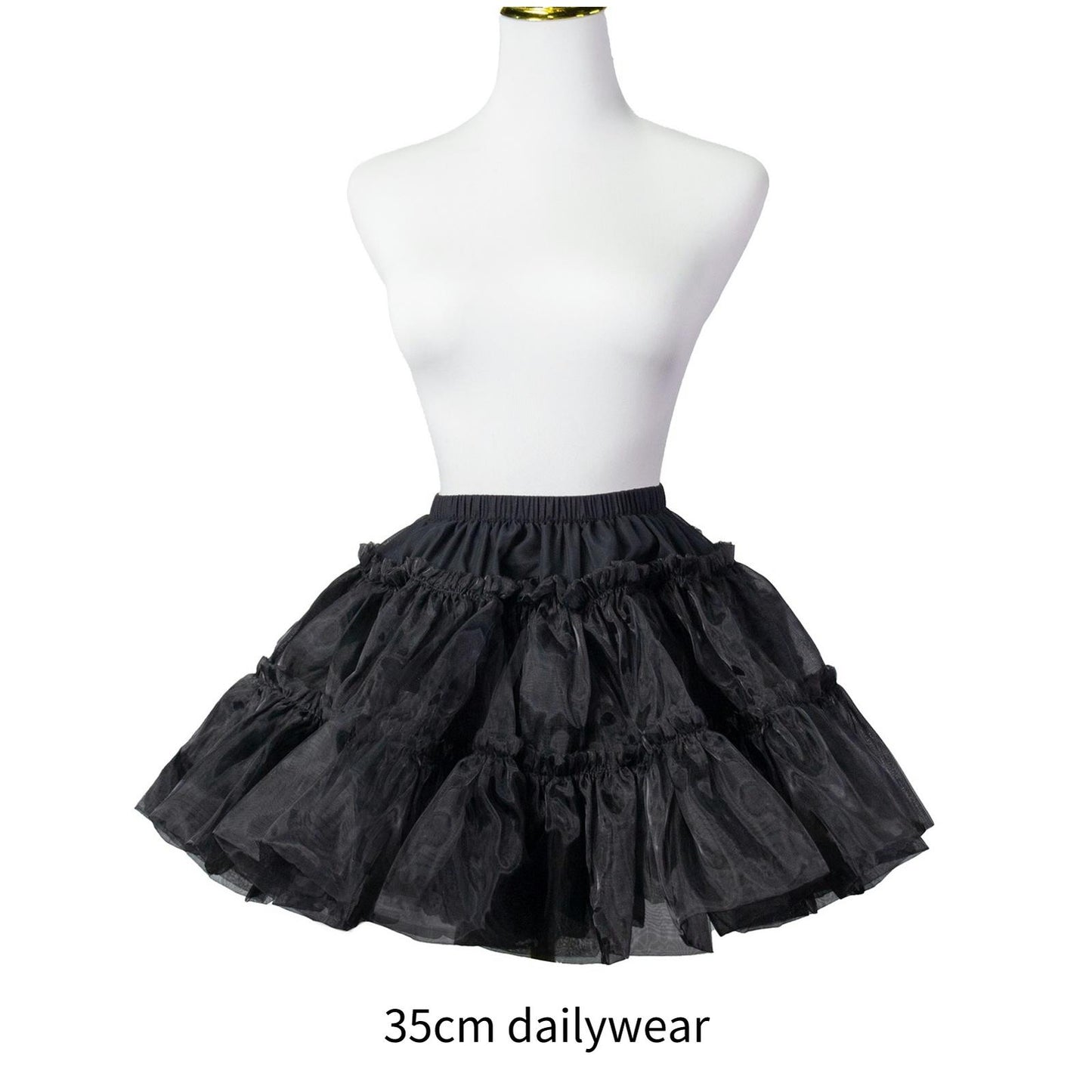 35cm Daily Lolita Petticoat Customizable (black) 32918:456416